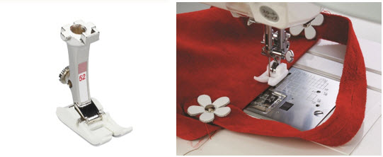 Pied presseur téflon