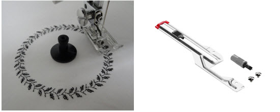 Appareil pour broderie circulaire