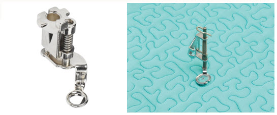 Pied presseur à repriser