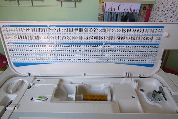 Points de couture de la Janome Skyline S3