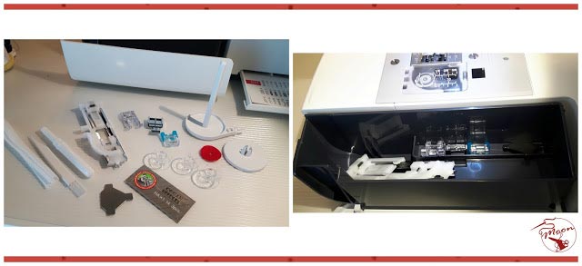 Accessoires de la machine à coudre Bernette b37