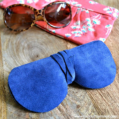 Réaliser un étui pour lunettes de soleil