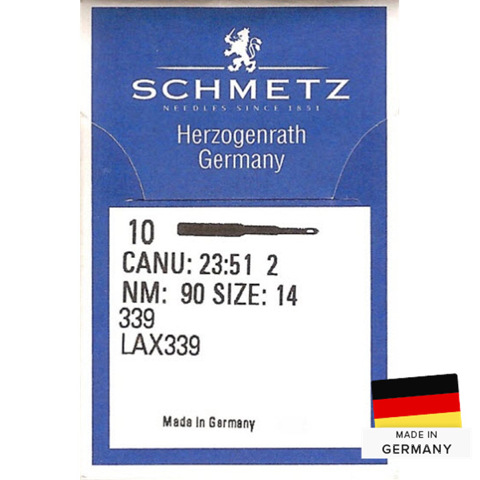 Aiguille 339 LAX339 Schmetz Aiguille 339 LAX339 Schmetz