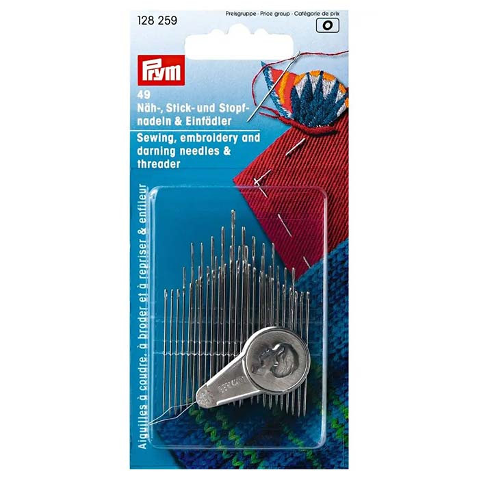 Aiguilles à coudre, broder, repriser avec enfileur Aiguilles à coudre, broder, repriser avec enfileur