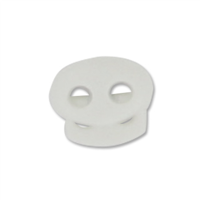 Arrêt de cordon blanc 18mm Arrêt de cordon blanc 18mm