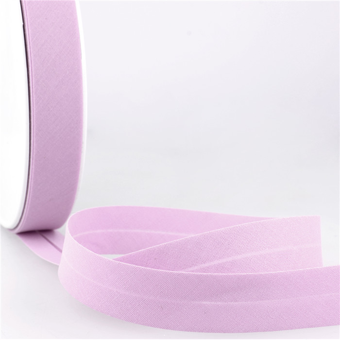 Biais étroit 20mm lila au mètre Biais étroit 20mm lila au mètre