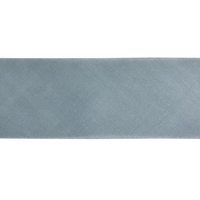 Biais gris non plié 50mm au mètre Biais gris non plié 50mm au mètre