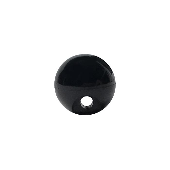 Bouton boule à coudre 9mm noir Bouton boule à coudre 9mm noir
