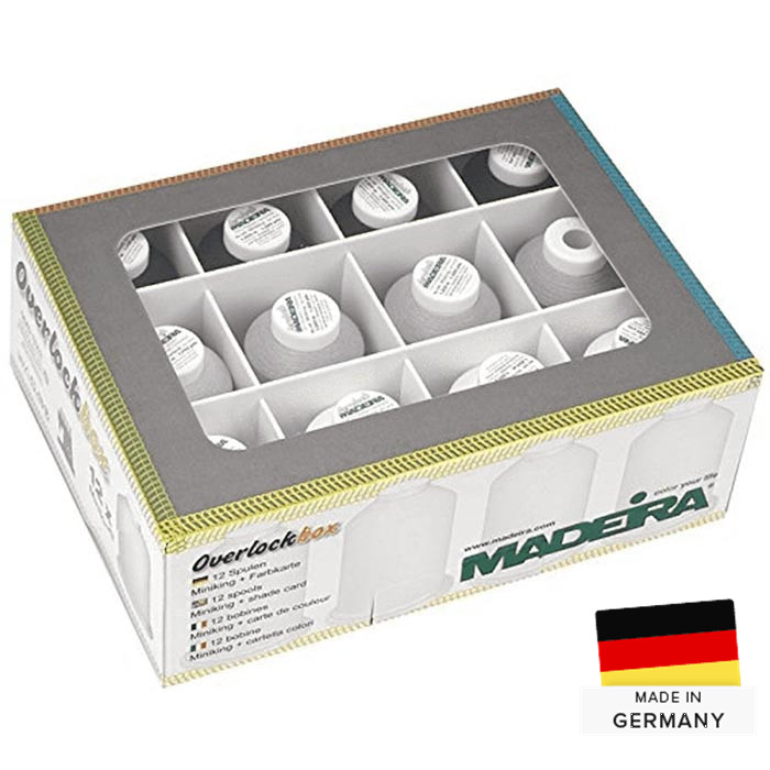 Box OVERLOCK 3+1 noir/gris/blanc Box OVERLOCK 3+1 noir/gris/blanc