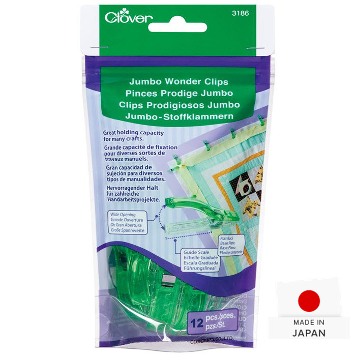 Clips (12) prodiges Jumbo Clover Clips (12) prodiges Jumbo Clover