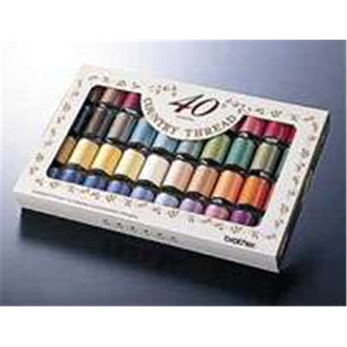 Coffret bobines 40x300m Country CYT40 Brother Coffret bobines 40x300m Country CYT40 Brother