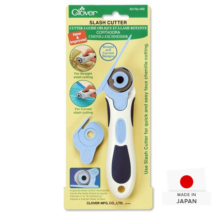 Cutter rotatif guide oblique 28mm Clover Cutter rotatif guide oblique 28mm Clover