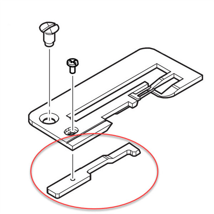 Doigt de la plaque à aiguille Brother Doigt de la plaque à aiguille Brother