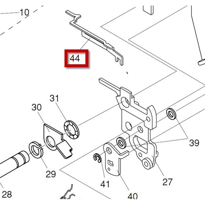 Doigt mailleur surjeteuse Doigt mailleur surjeteuse
