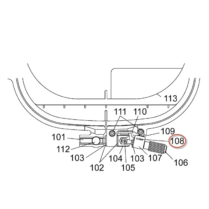 Ecrou fin cadre à broder Ecrou fin cadre à broder