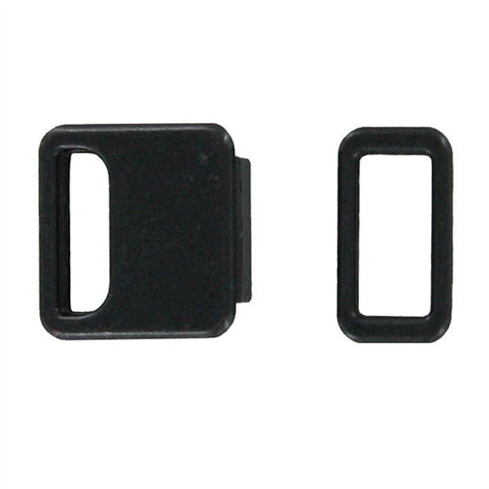 Fermeture agrafe métal 10mm noir Fermeture agrafe métal 10mm noir