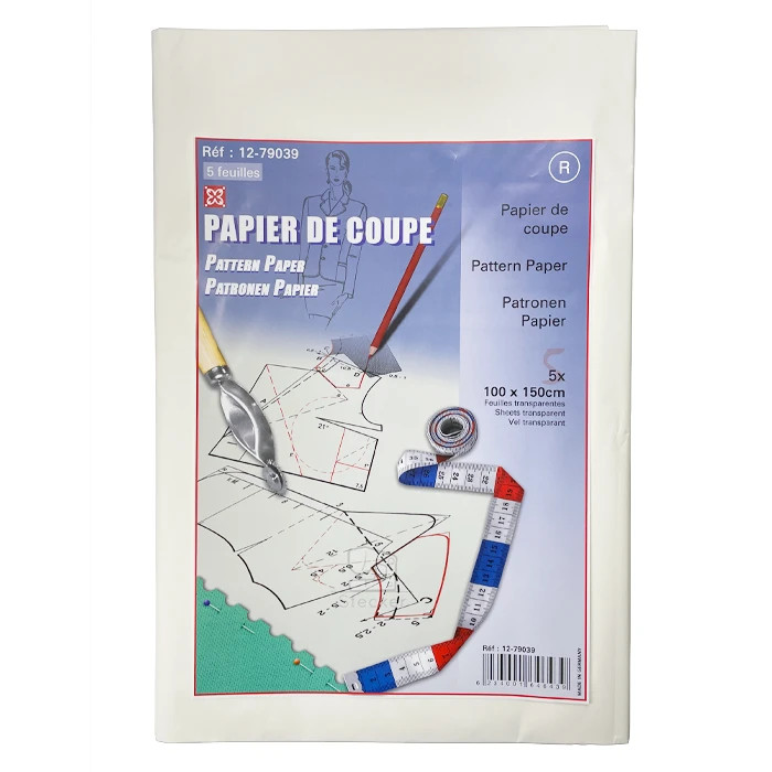 Feuilles (5) papier à patron 100x150cm Feuilles (5) papier à patron 100x150cm