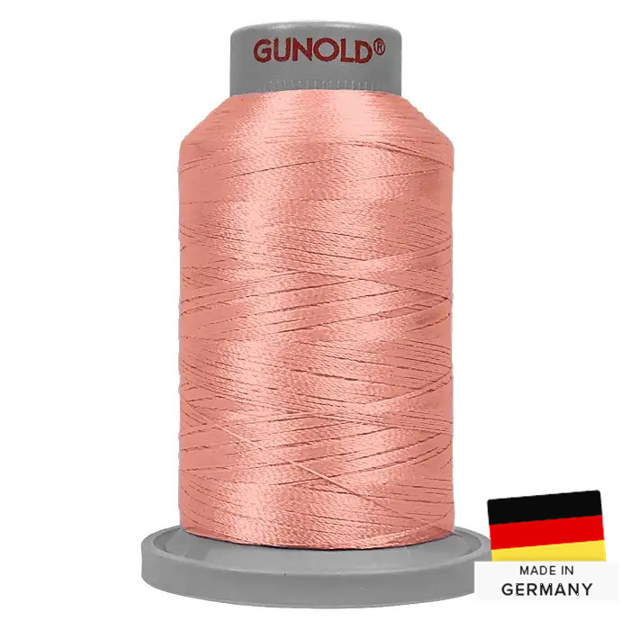 Fil à broder 1000m Poly 40 Rose pêche 61019 Fil à broder 1000m Poly 40 Rose pêche 61019