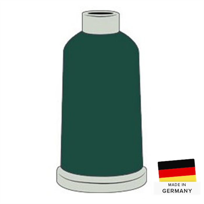 Fil à broder Madeira Polyneon n°60 1500m 1704 vert sapin Fil à broder Madeira Polyneon n°60 1500m 1704 vert sapin