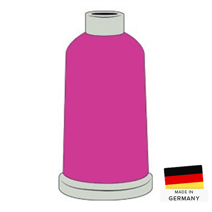 Fil à broder Madeira Polyneon n°60 1500m 1709 rose Magenta Fil à broder Madeira Polyneon n°60 1500m 1709 rose Magenta