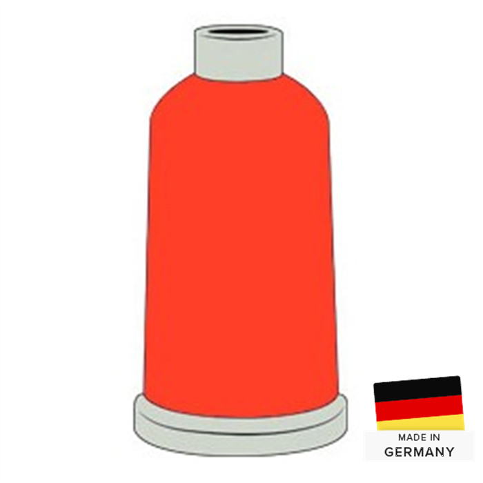 Fil à broder Madeira Polyneon n°60 1500m 1837 Fluo Fil à broder Madeira Polyneon n°60 1500m 1837 Fluo