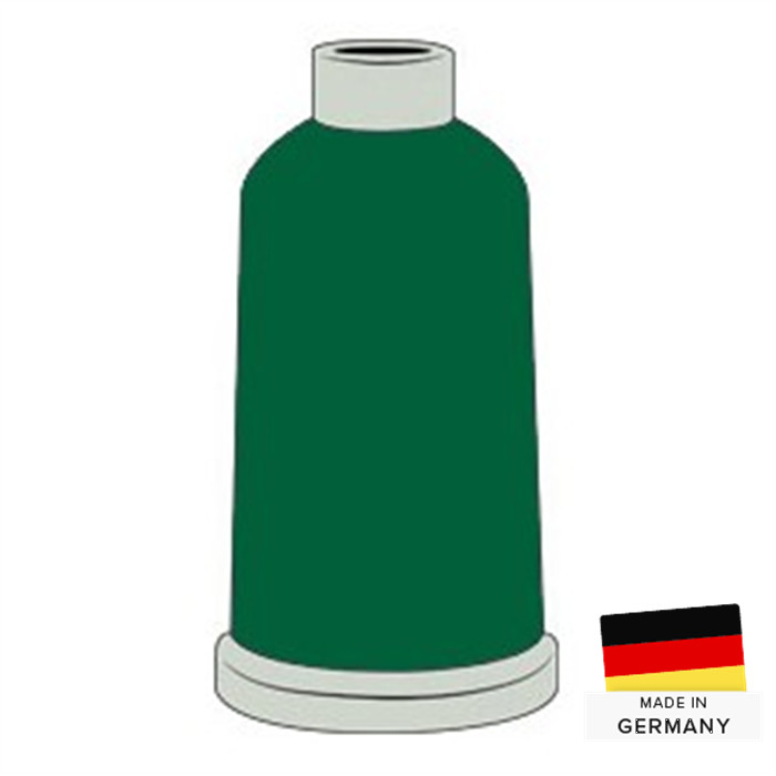 Fil à broder Madeira Polyneon n°60 1500m 1851 vert Cadmium Fil à broder Madeira Polyneon n°60 1500m 1851 vert Cadmium