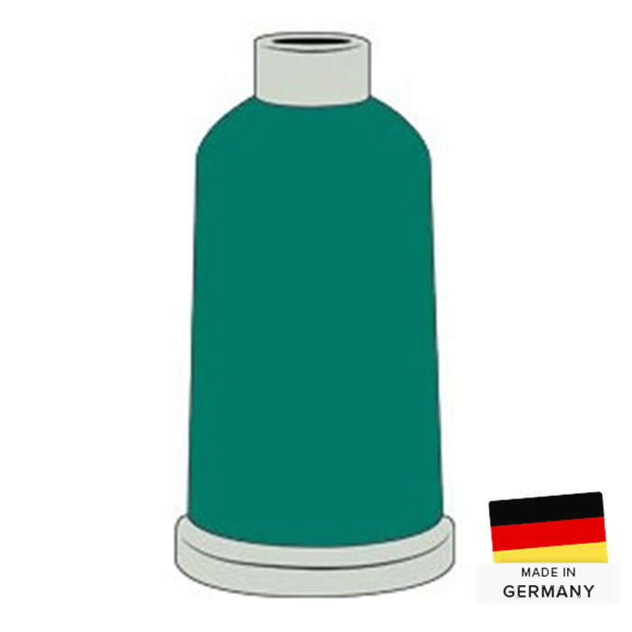 Fil à broder Madeira Polyneon n°60 1500m 1879 vert d'Oregon Fil à broder Madeira Polyneon n°60 1500m 1879 vert d'Oregon