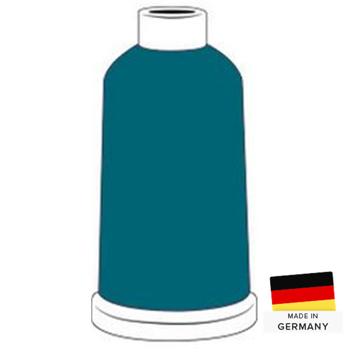 Fil à broder Madeira Rayon 40 1000m 1291 bleu pétrole Fil à broder Madeira Rayon 40 1000m 1291 bleu pétrole