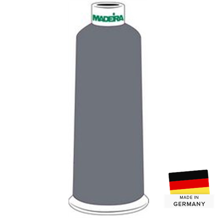 Fil à broder Madeira Rayon n°12 2000m 1041 gris Fil à broder Madeira Rayon n°12 2000m 1041 gris