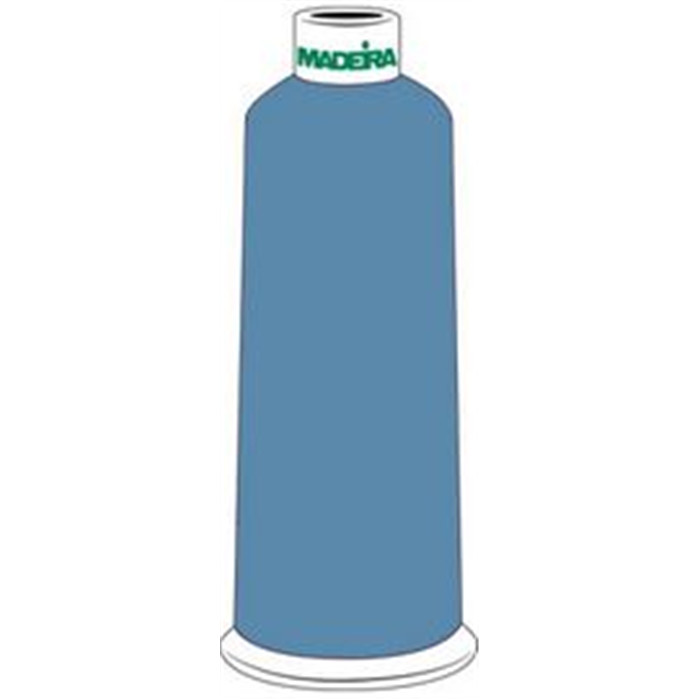 Fil à broder Madeira Rayon n°30 1028 3000m épinette bleue Fil à broder Madeira Rayon n°30 1028 3000m épinette bleue