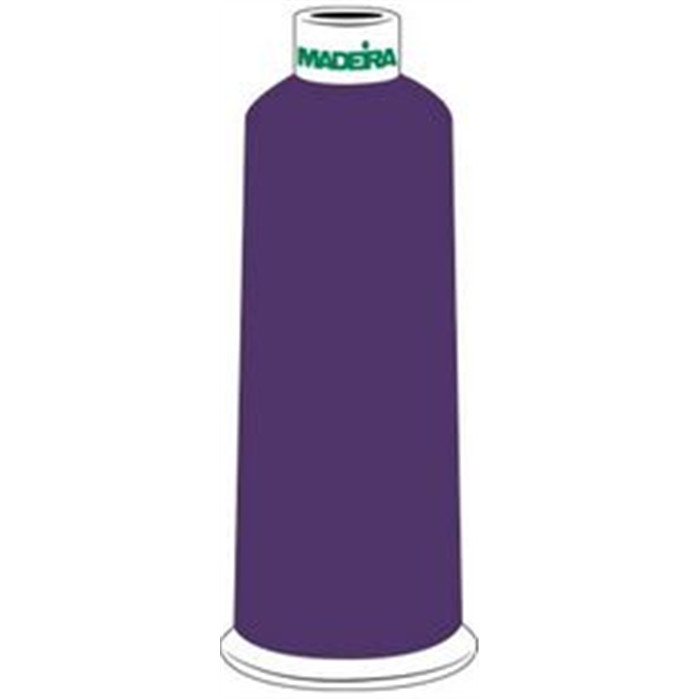 Fil à broder Madeira Rayon n°30 1122 3000m violet impérial Fil à broder Madeira Rayon n°30 1122 3000m violet impérial