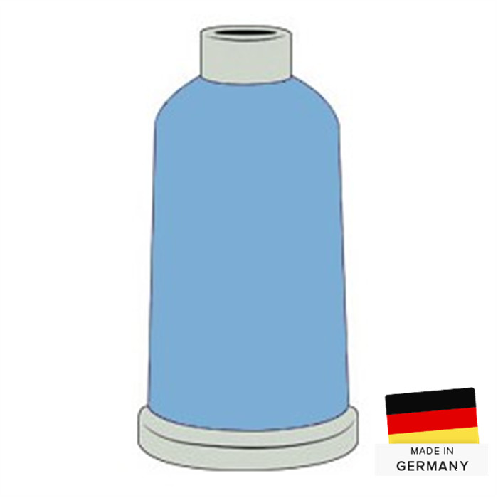 Fil à broder N°40 1000m 1675 bleu nordique Fil à broder N°40 1000m 1675 bleu nordique