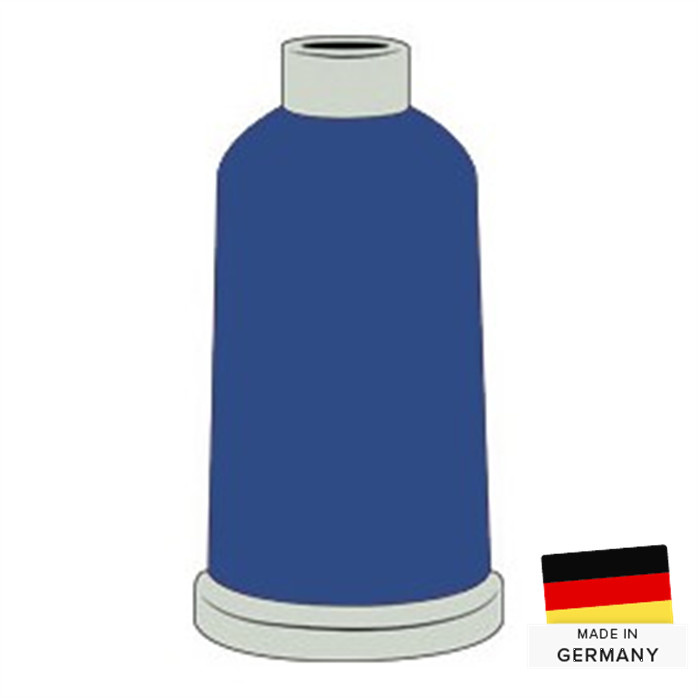 Fil à broder N°40 1000m 1676 bleu foncé bleu Hanukkah Fil à broder N°40 1000m 1676 bleu foncé bleu Hanukkah