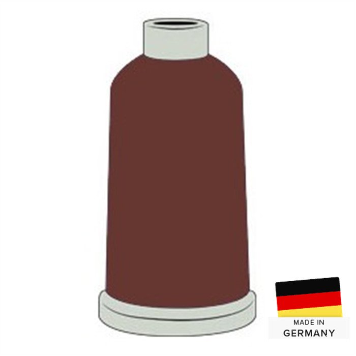 Fil à broder N°40 1000m 1858 brun roux Fil à broder N°40 1000m 1858 brun roux