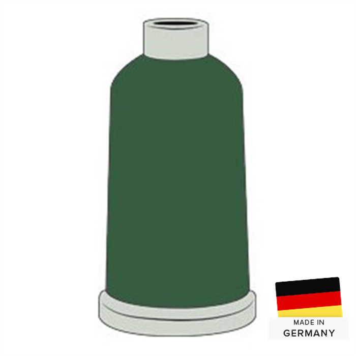 Fil à broder N°40 1000m 1970 vert foncé Fil à broder N°40 1000m 1970 vert foncé