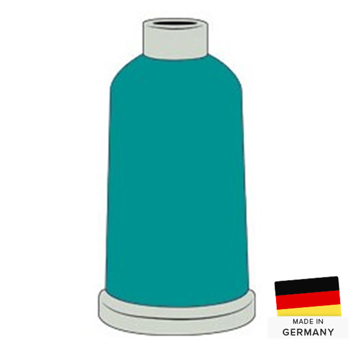 Fil à broder Polyneon 40 1000m 1846 bleu sarcelle dark Fil à broder Polyneon 40 1000m 1846 bleu sarcelle dark