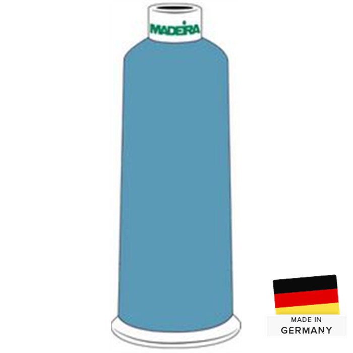 Fil à broder Rayon Madeira 40 5000m 1373 bleu porcelaine Fil à broder Rayon Madeira 40 5000m 1373 bleu porcelaine