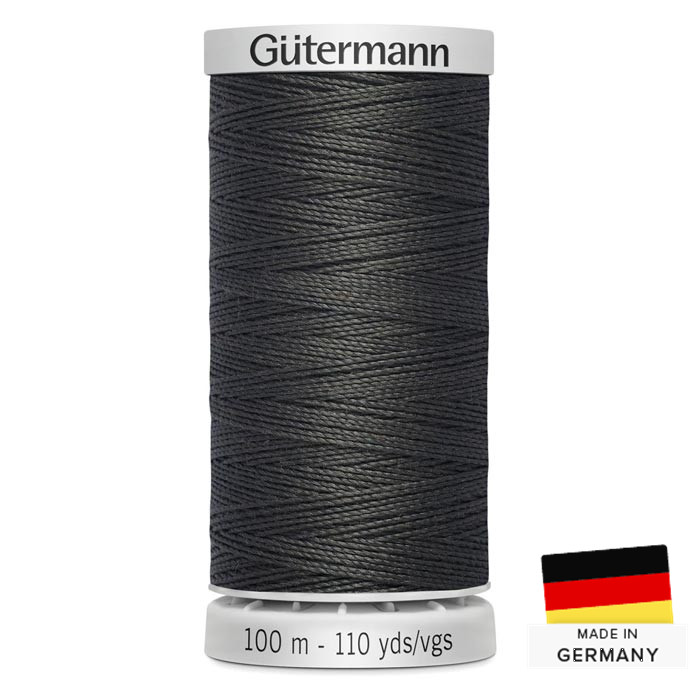 Fil à coudre Gutermann Extra Fort 100m 036 Anthracite Fil à coudre Gutermann Extra Fort 100m 036 Anthracite