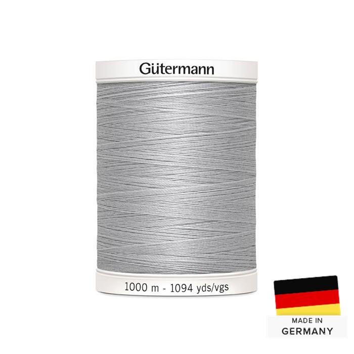 Fil à coudre Gutermann polyester 1000m 038 Gris Fil à coudre Gutermann polyester 1000m 038 Gris