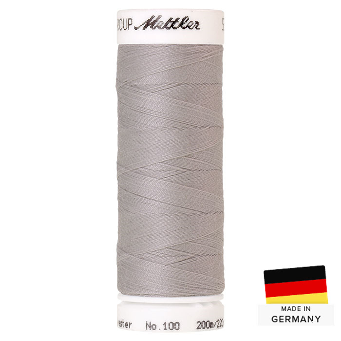 Fil à coudre Mettler Seralon Polyester 200m 0331 gris Fil à coudre Mettler Seralon Polyester 200m 0331 gris