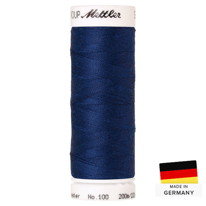 Fil à coudre Mettler Seralon Polyester 200m 1304 midnight Fil à coudre Mettler Seralon Polyester 200m 1304 midnight