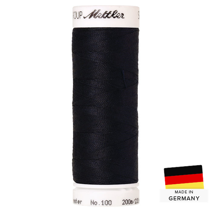 Fil à coudre Mettler Seralon Polyester 200m 1468 bleu dark Fil à coudre Mettler Seralon Polyester 200m 1468 bleu dark