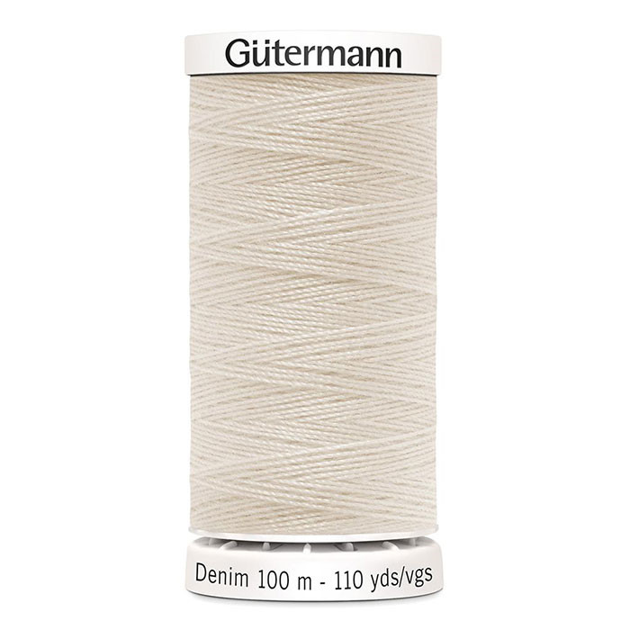 Fil à jeans Denim 100 m Gutermann 3130 Fil à jeans Denim 100 m Gutermann 3130