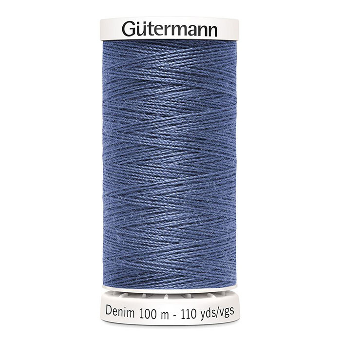 Fil à jeans Denim 100 m Gutermann 6075 Fil à jeans Denim 100 m Gutermann 6075