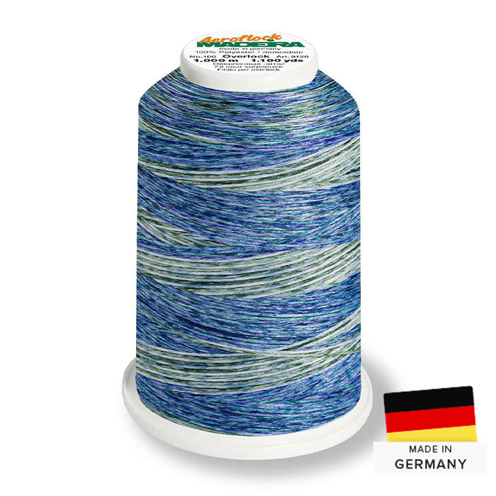 Fil mousse Aeroflock 9601 Multi bleu Fil mousse Aeroflock 9601 Multi bleu