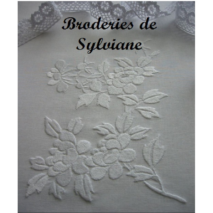 Les broderies de sylviane Les broderies de sylviane