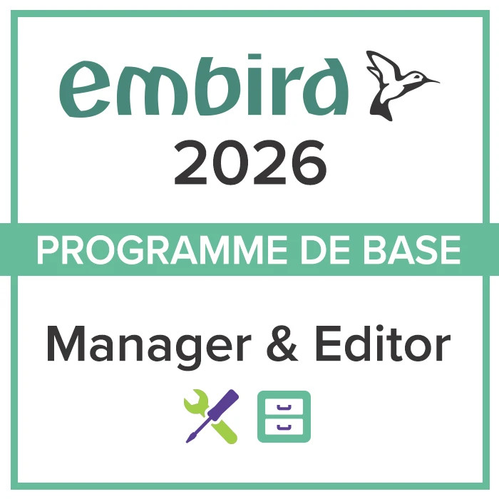Logiciel de base EMBIRD 2026 Logiciel de base EMBIRD 2026
