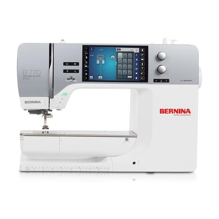 Machine à coudre (et à broder) BERNINA 770QE PRO Machine à coudre (et à broder) BERNINA 770QE PRO