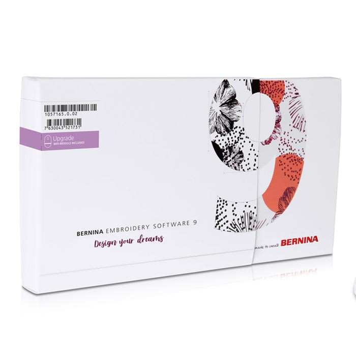 Mise à niveau logiciel Bernina Creator 9 vers DesignerPlus 9 Mise à niveau logiciel Bernina Creator 9 vers DesignerPlus 9