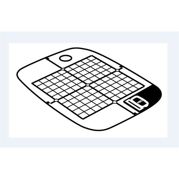 Patron cadre à broder EF62 100x100mm Brother Patron cadre à broder EF62 100x100mm Brother